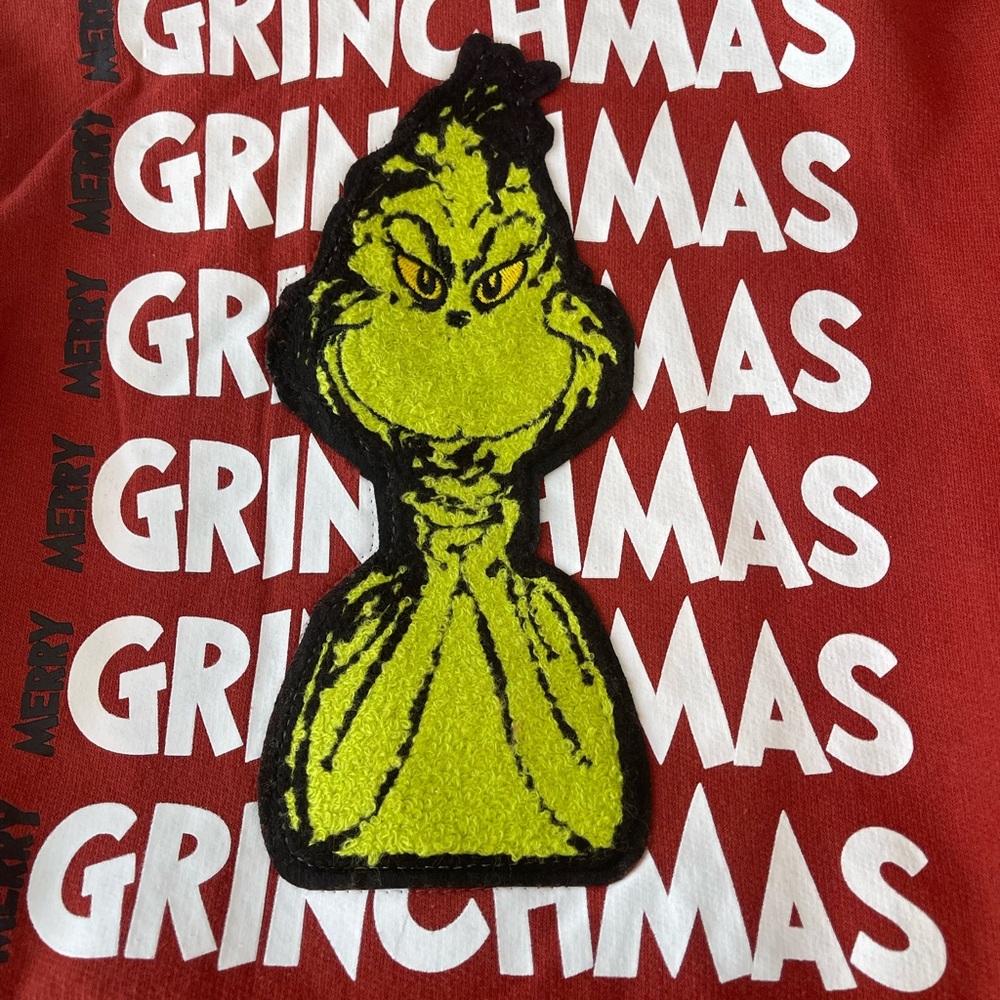 The Grinch Merry Grinchmas  sweatsuit sweatshirt sweatpants NWT! 5 Hoodie